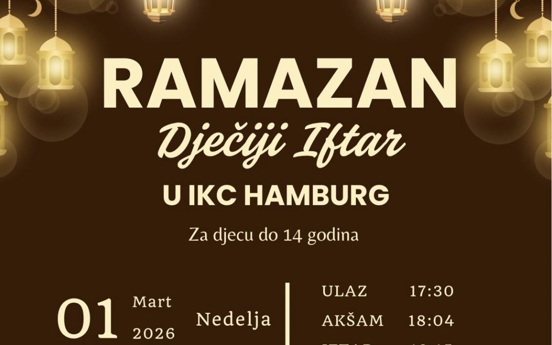 Dječiji iftar – 01.03.2026